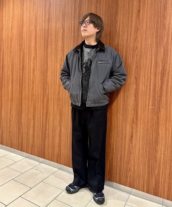 BEAMS HEARTのシャギー マーブル クルー ニット 25SSを使ったコーディネートを紹介します。｜Rakuten Fashion(楽天ファッション／旧楽天ブランドアベニュー)5330638