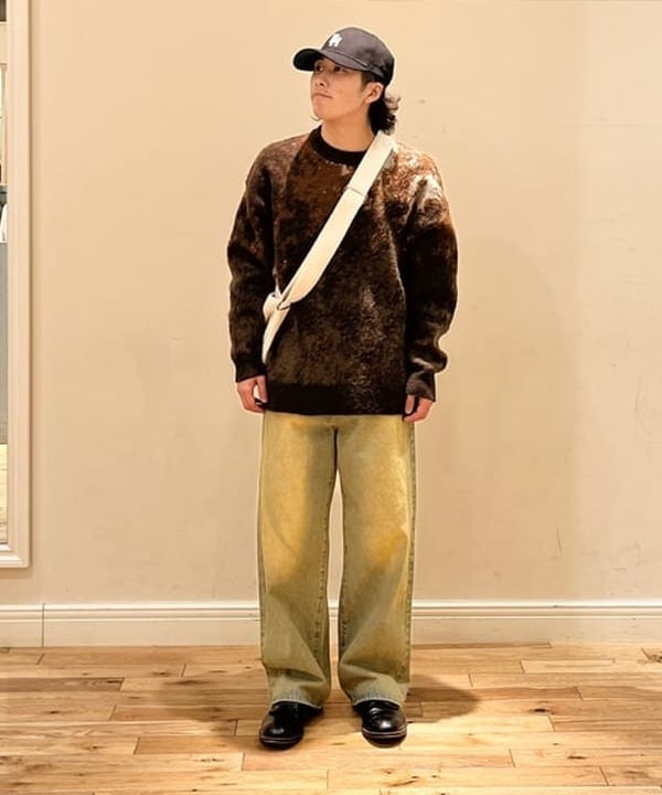 BEAMS HEARTのシャギー マーブル クルーを使ったコーディネートを紹介します。｜Rakuten Fashion(楽天ファッション／旧楽天ブランドアベニュー)5330641