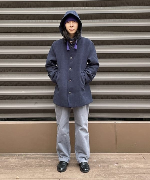 BEAMS HEARTのフーディー スタンドカラー コートを使ったコーディネートを紹介します。｜Rakuten Fashion(楽天ファッション／旧楽天ブランドアベニュー)5330694