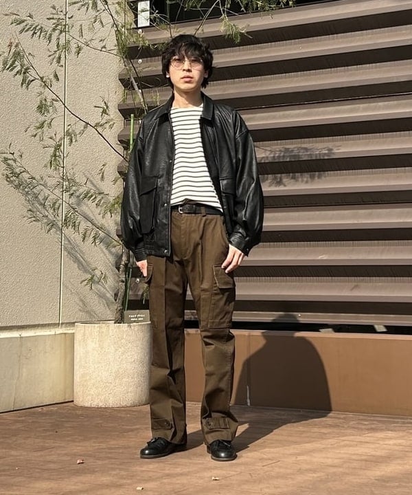 BEAMS HEARTのBEAMS / M-47 カーゴパンツを使ったコーディネートを紹介します。｜Rakuten Fashion(楽天ファッション／旧楽天ブランドアベニュー)5330823