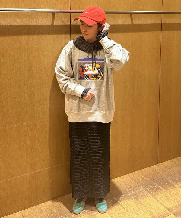 BEAMS HEARTのクリンクル フリルブラウスを使ったコーディネートを紹介します。｜Rakuten Fashion(楽天ファッション／旧楽天ブランドアベニュー)5330870
