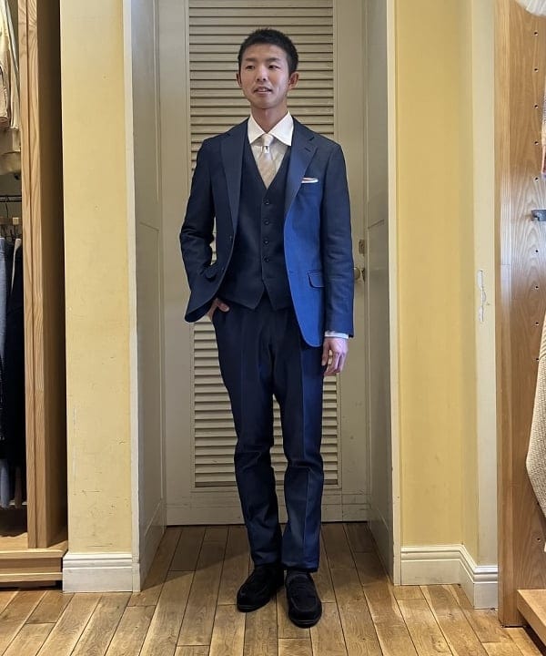 BEAMS HEARTのハイカウント セミレギュラーカラー ドレスシャツ(37~42・洗濯機可能)を使ったコーディネートを紹介します。｜Rakuten Fashion(楽天ファッション／旧楽天ブランドアベニュー)5331171