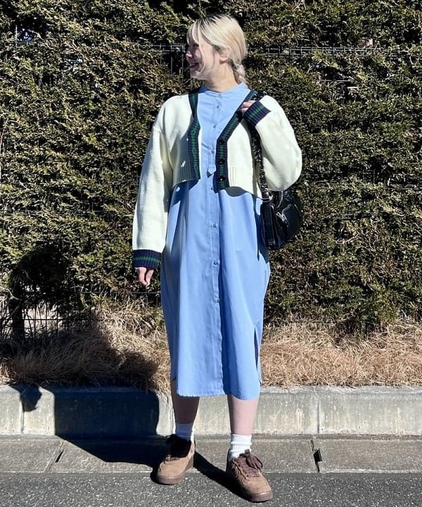 B:MING LIFE STORE by BEAMSのギャザーハンドル ダブルポケット バッグを使ったコーディネートを紹介します。｜Rakuten Fashion(楽天ファッション／旧楽天ブランドアベニュー)5331231