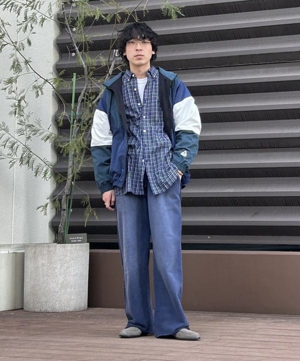 BEAMS HEARTのBEAMS HEART｜GERRY別注 ビッグシルエット ブルゾン｜メンズ アウター ジャケット｜スタンドカラー フード収納 90年代アウトドア風｜25AW新作を使ったコーディネートを紹介します。｜Rakuten Fashion(楽天ファッション／旧楽天ブランドアベニュー)5331620