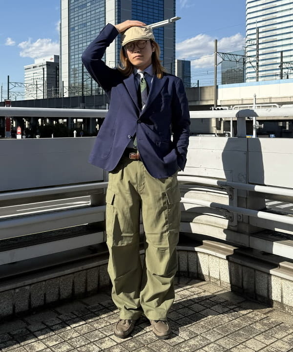 BEAMS HEARTのBEAMS HEART / キャンバス コンビ ベルト 24SSを使ったコーディネートを紹介します。｜Rakuten Fashion(楽天ファッション／旧楽天ブランドアベニュー)5331670