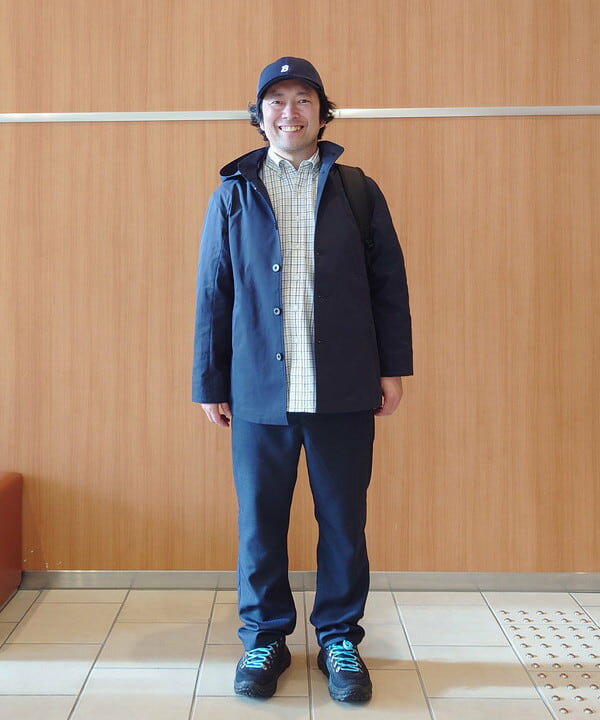BEAMS HEARTのストレッチ ツイル フーディー コートを使ったコーディネートを紹介します。｜Rakuten Fashion(楽天ファッション／旧楽天ブランドアベニュー)5342834