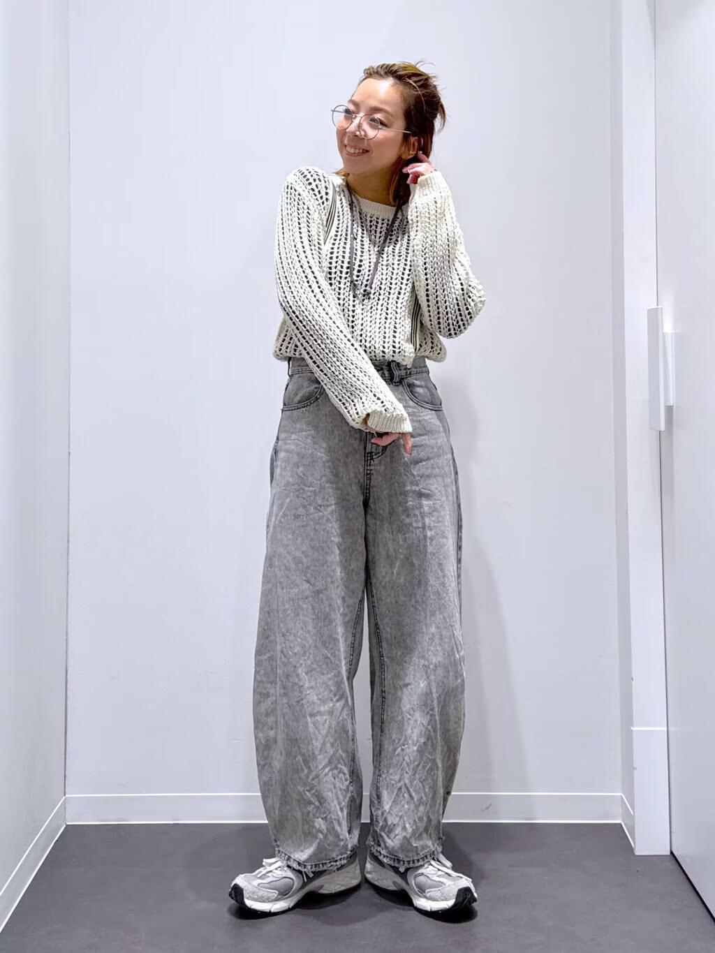 LAKOLEのメッシュニットプルオーバーを使ったコーディネートを紹介します。｜Rakuten Fashion(楽天ファッション／旧楽天ブランドアベニュー)5342901