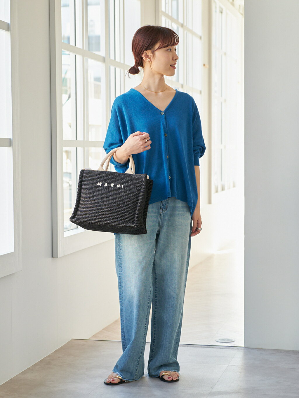 Spick & Span | ギマコットンオーバーサイズカーディガン | Rakuten