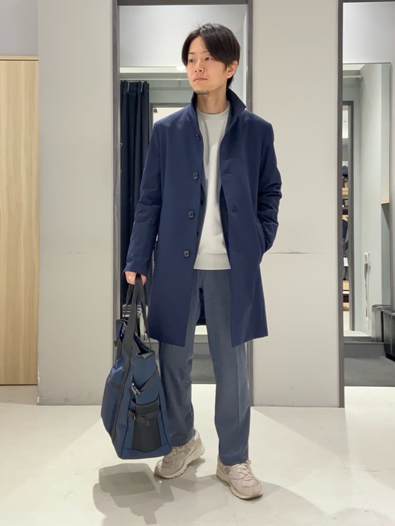 TAKEO KIKUCHIの【撥水】スタンドカラー スプリングコートを使ったコーディネートを紹介します。｜Rakuten Fashion(楽天ファッション／旧楽天ブランドアベニュー)5349416