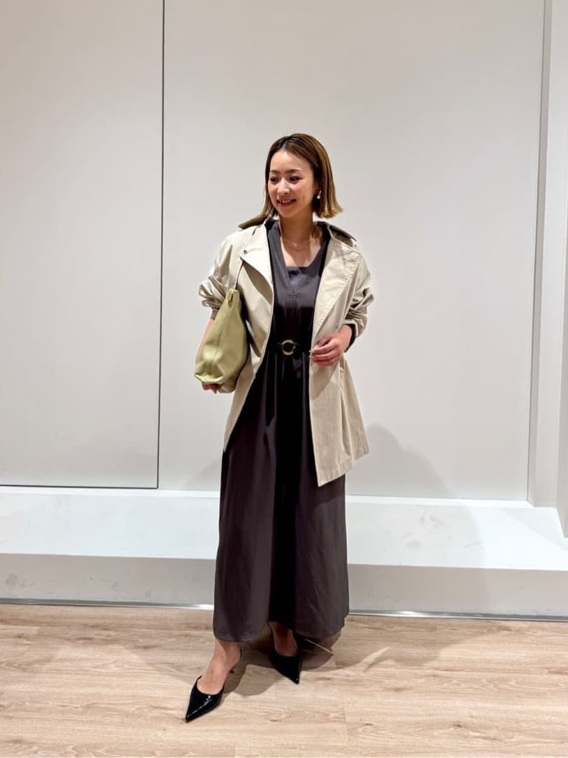 1er Arrondissementのコットンナイロンハーフコートを使ったコーディネートを紹介します。｜Rakuten Fashion(楽天ファッション／旧楽天ブランドアベニュー)5349432