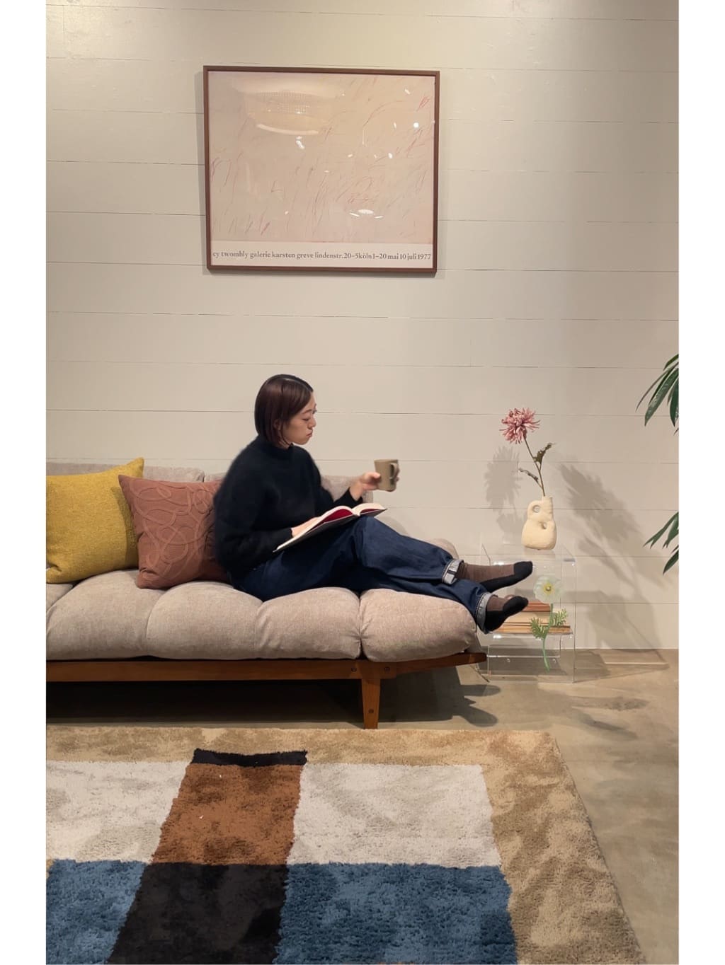 journal standard FurnitureのGEOMETRIC RUG 200*250 ジオメトリックラグを使ったコーディネートを紹介します。｜Rakuten Fashion(楽天ファッション／旧楽天ブランドアベニュー)5354791