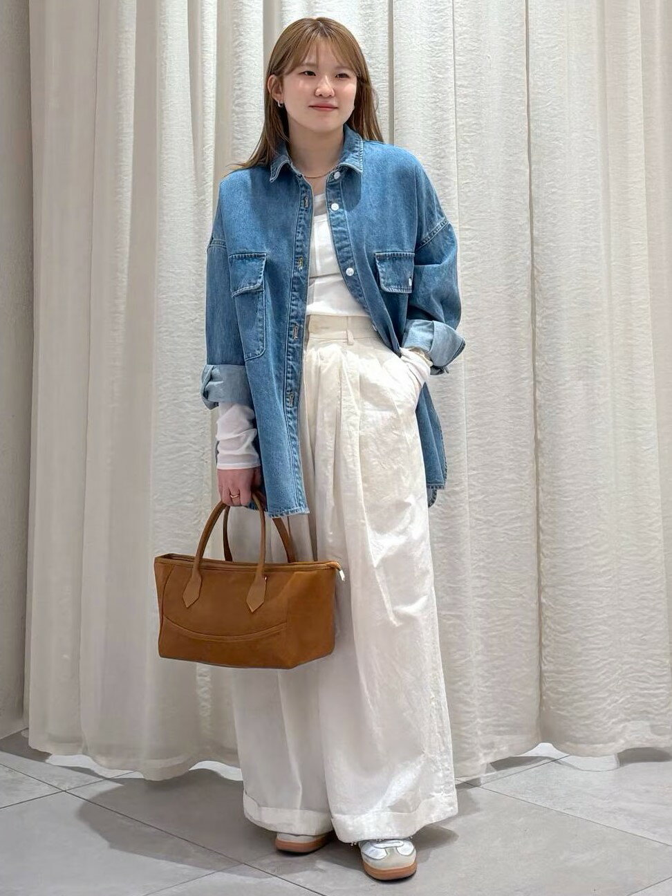 BABYLONE | デニムビッグシャツ | Rakuten Fashion(楽天ファッション