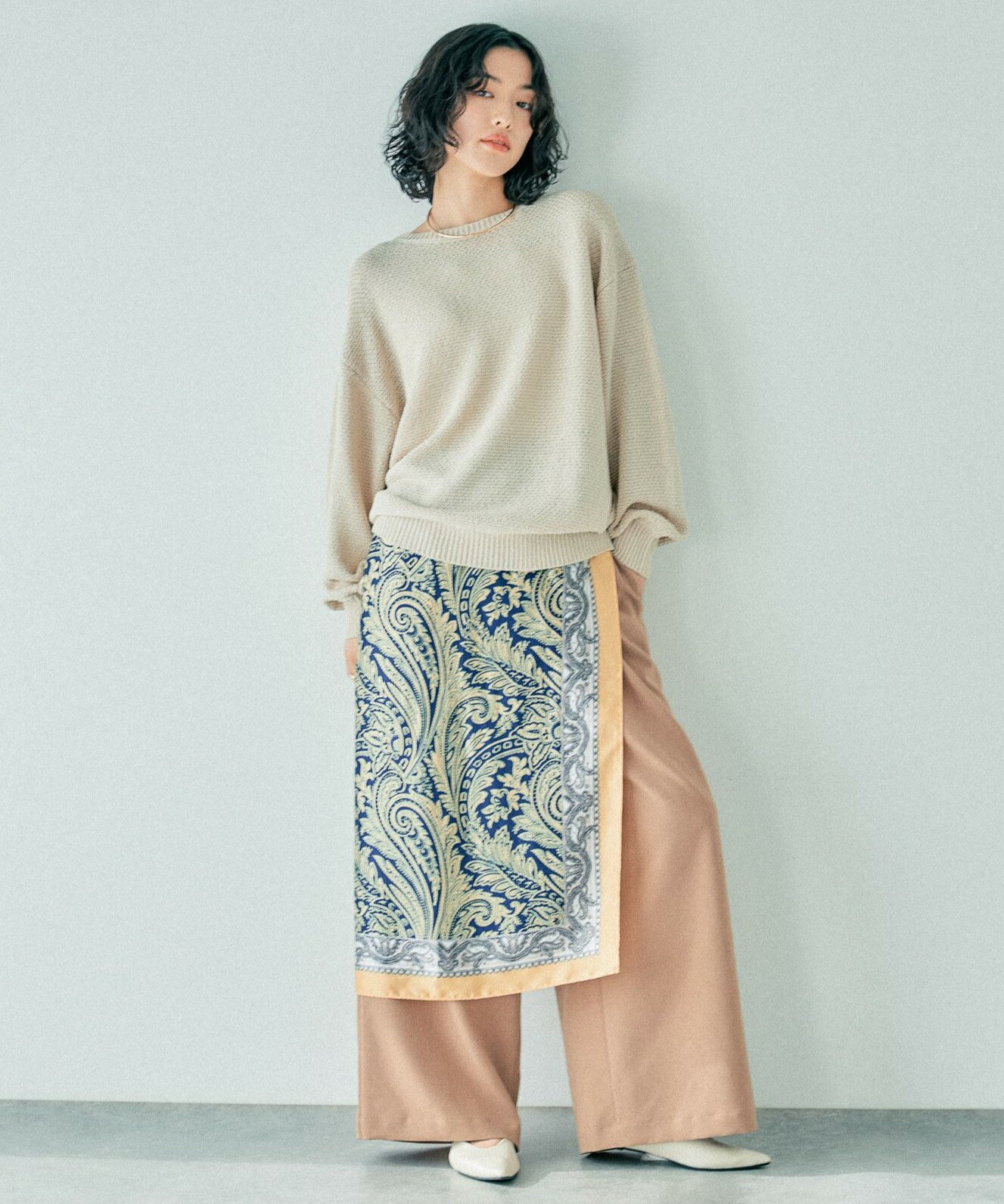 LEPSIM | 大判スクエアスカーフ | Rakuten Fashion(楽天ファッション