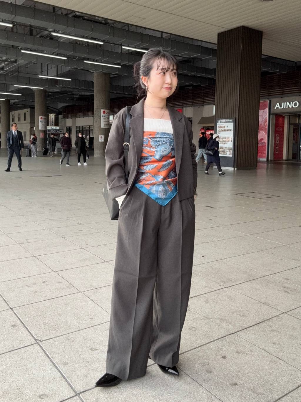 LOWRYS FARM | ホップサックワイドパンツ | Rakuten Fashion(楽天