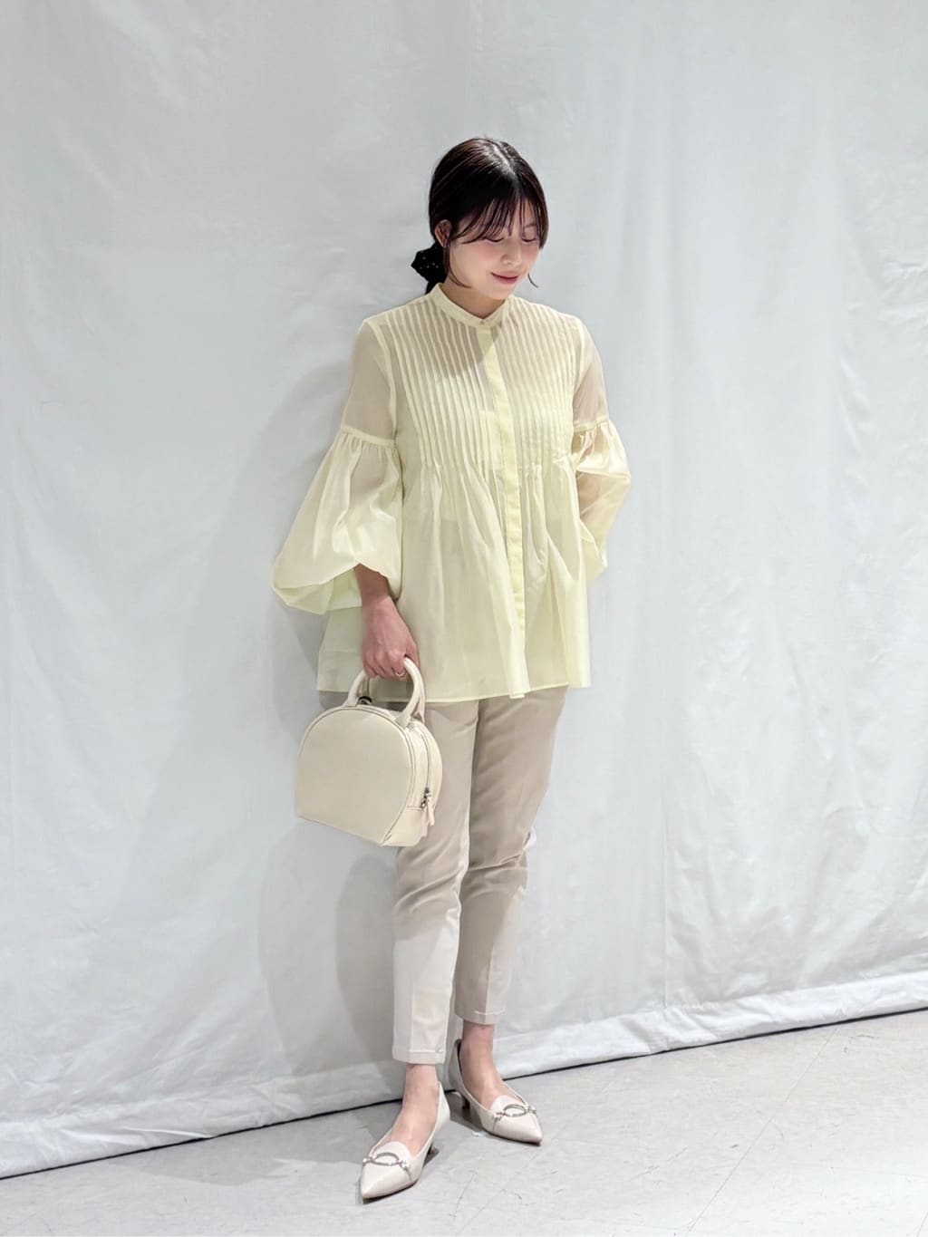 タグ付新品⭐︎UNITED ARROWS バルーンタックブラウス36 UNITED
