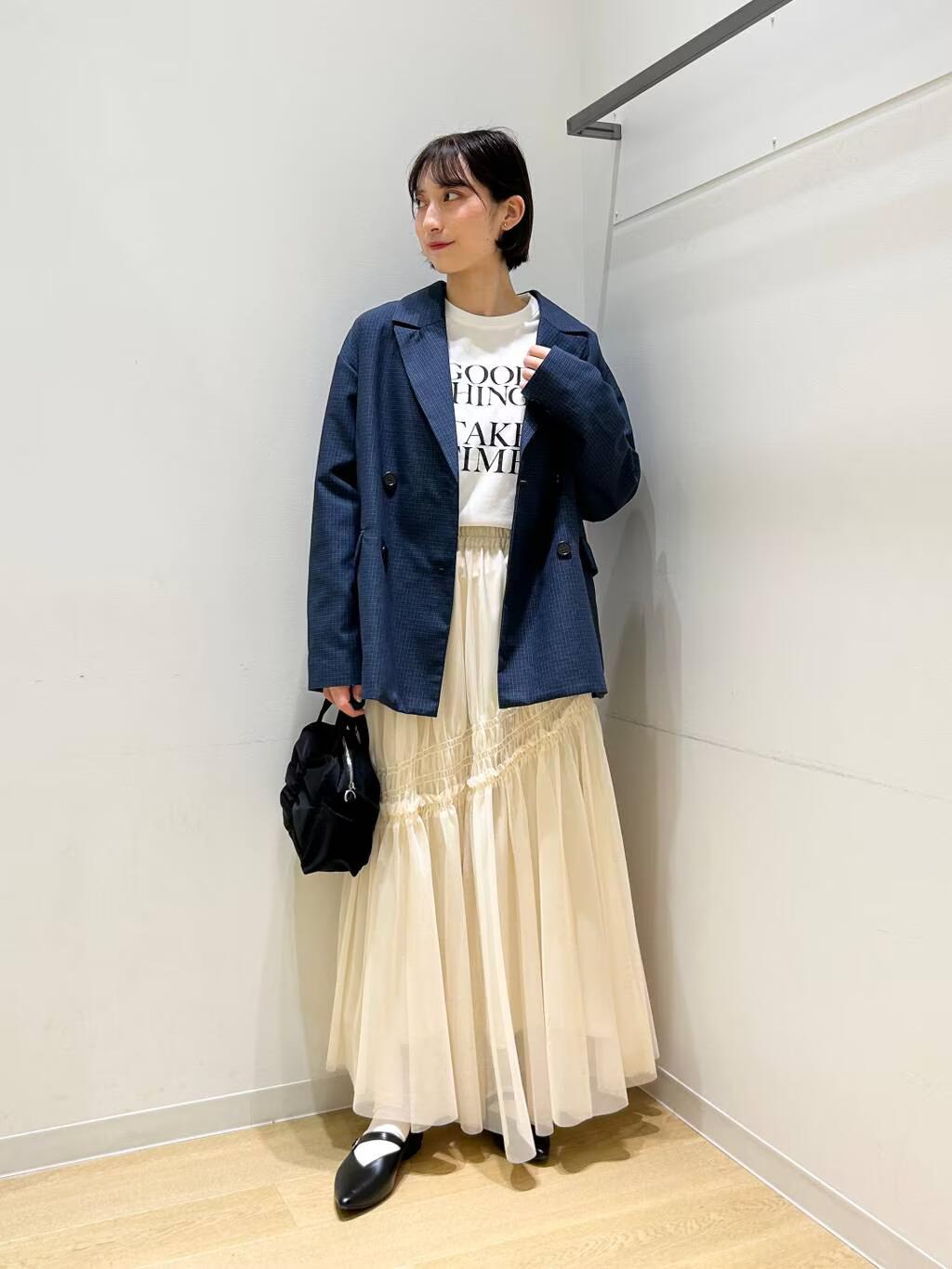 LAKOLEのチェックダブルジャケットを使ったコーディネートを紹介します。｜Rakuten Fashion(楽天ファッション／旧楽天ブランドアベニュー)5372948