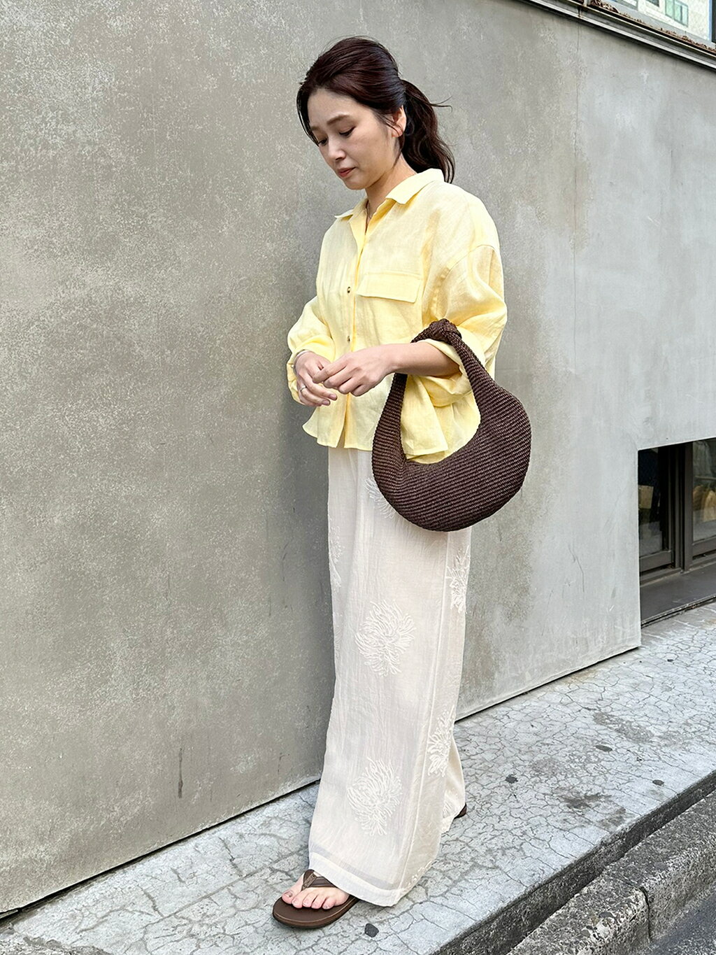 JOURNAL STANDARDの別注【RAINBOW SANDALS】 MEDIUM STRAP SINGLEを使ったコーディネートを紹介します。｜Rakuten Fashion(楽天ファッション／旧楽天ブランドアベニュー)5385261