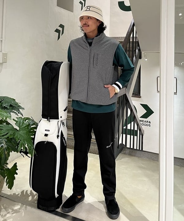 BEAMS GOLF | ORANGE LABEL / 撥水 エアシャット ボンディング スリム