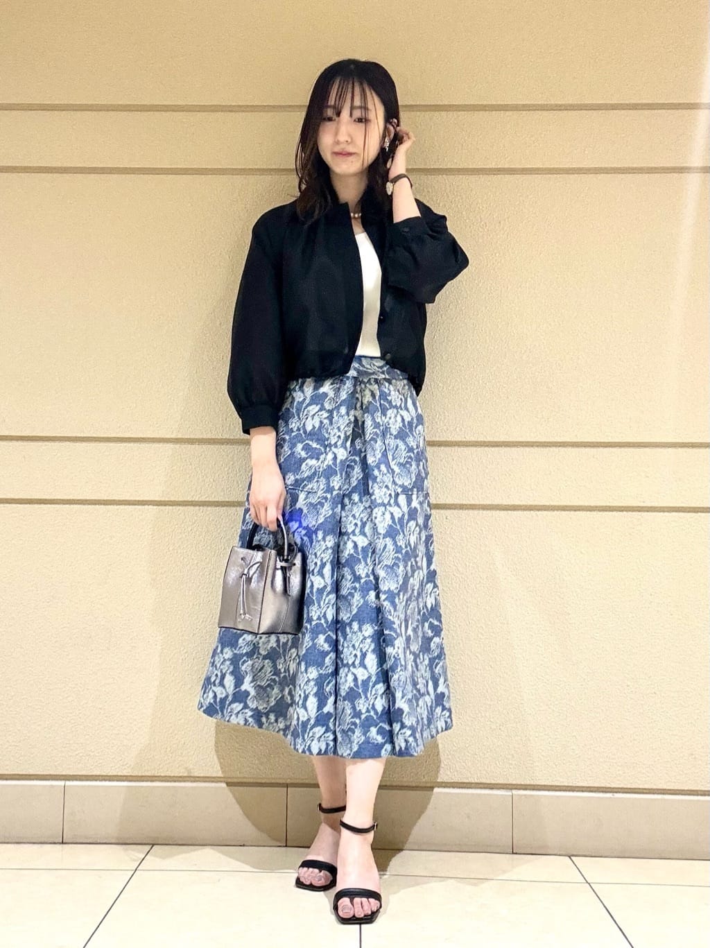 ANAYI | レーヨンストレッチボレロアンサンブル | Rakuten Fashion