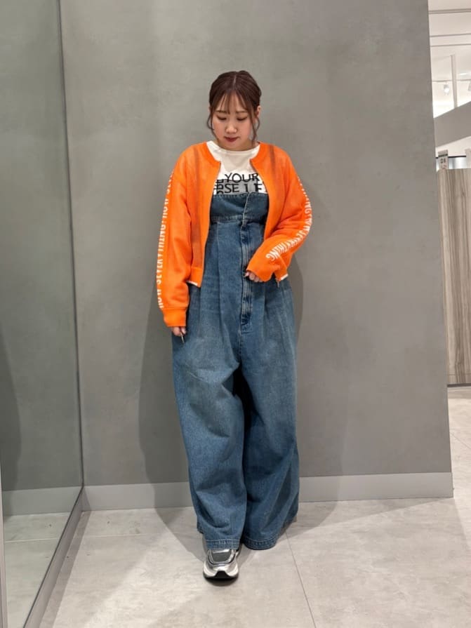 Vinのアームロゴメッシュ編みジップブルゾンを使ったコーディネートを紹介します。｜Rakuten Fashion(楽天ファッション／旧楽天ブランドアベニュー)5390889