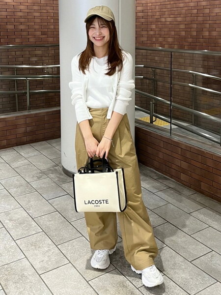 LACOSTE | ヘリテージキャンバス コットンキャンバストート 2WAY