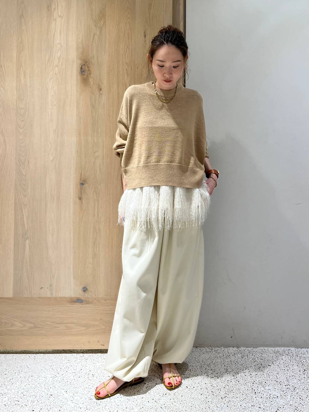 Curensology | リネンテープヤーンニットプルオーバー | Rakuten