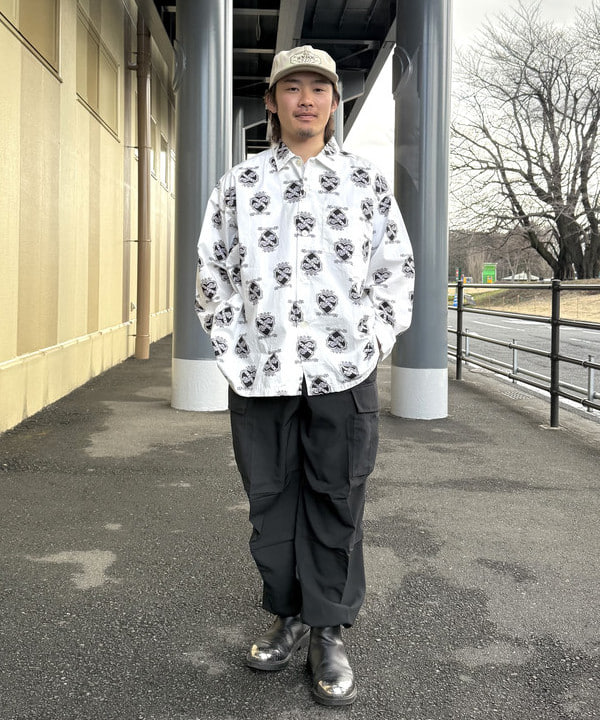 BEAMS HEARTのクイックドライ バルーン カーゴパンツ(吸水速乾)を使ったコーディネートを紹介します。｜Rakuten Fashion(楽天ファッション／旧楽天ブランドアベニュー)5392691