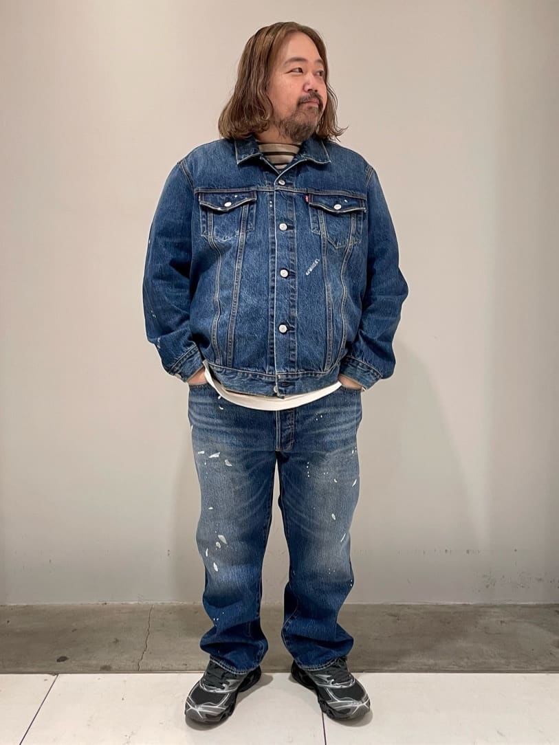 JOURNAL STANDARDのLEVI'S(R) / リーバイス(R) 別注 TYPE III TRUCKER JACKET Selvedge INDIGOを使ったコーディネートを紹介します。｜Rakuten Fashion(楽天ファッション／旧楽天ブランドアベニュー)5393393
