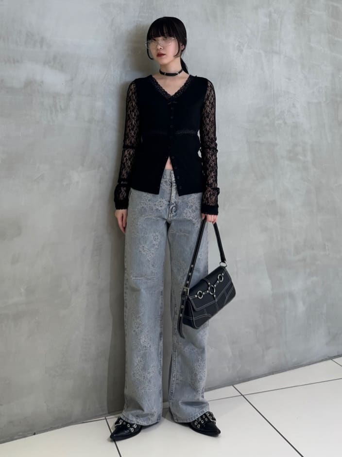 SLYのL/W JQ DENIM STRAIGHT パンツを使ったコーディネート | Rakuten 