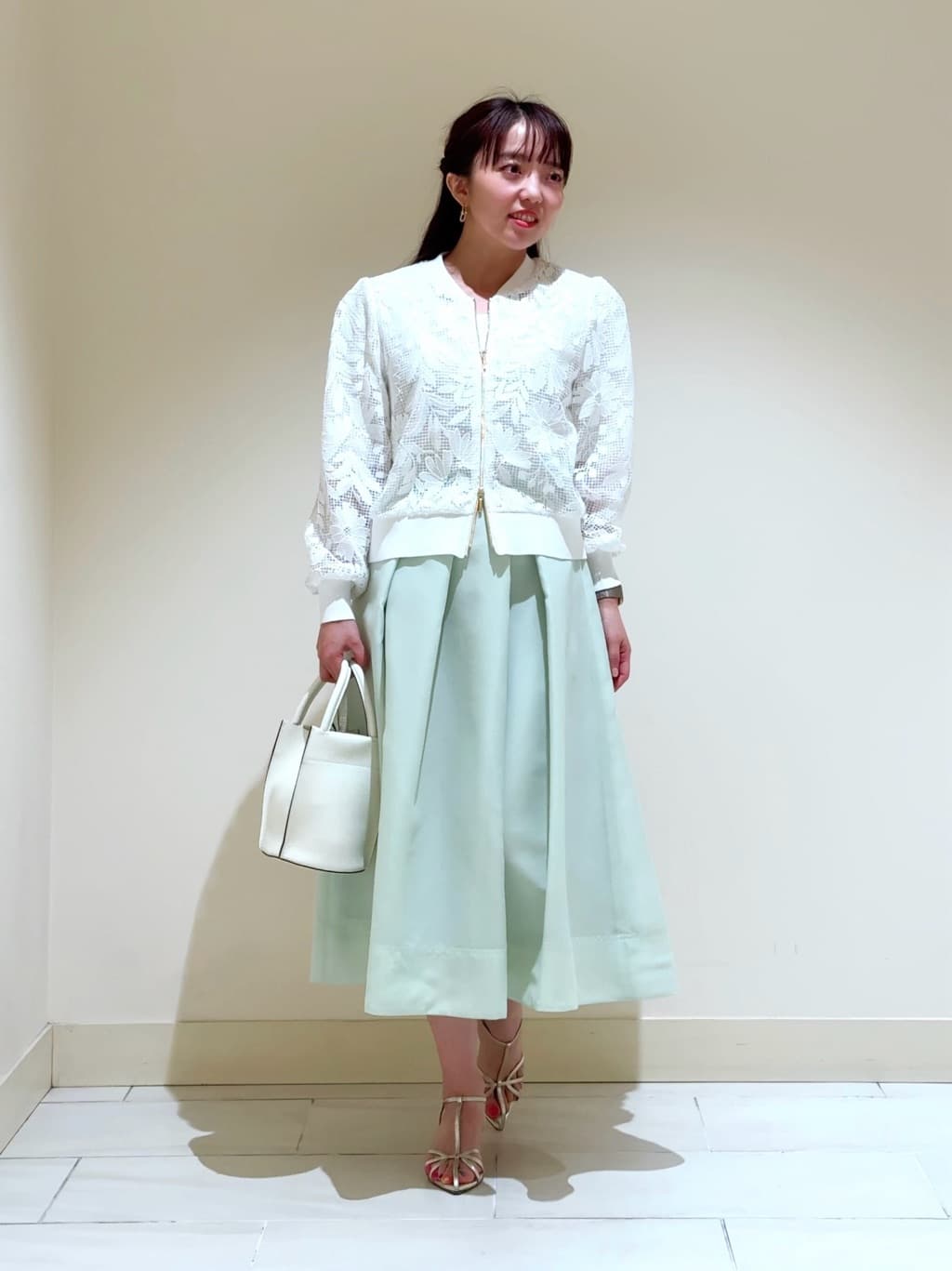 ANAYI | フルールジップブルゾン | Rakuten Fashion(楽天ファッション