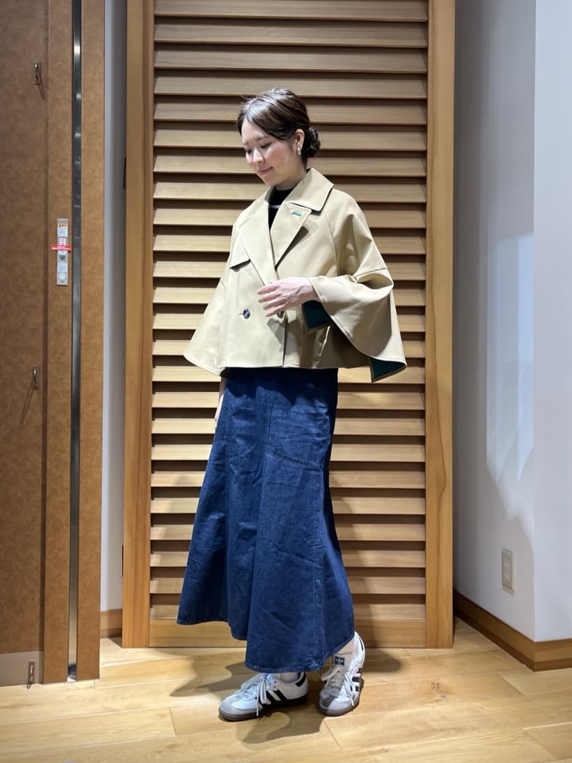 Vinのフレアスリーブショートアウターを使ったコーディネートを紹介します。｜Rakuten Fashion(楽天ファッション／旧楽天ブランドアベニュー)5398818