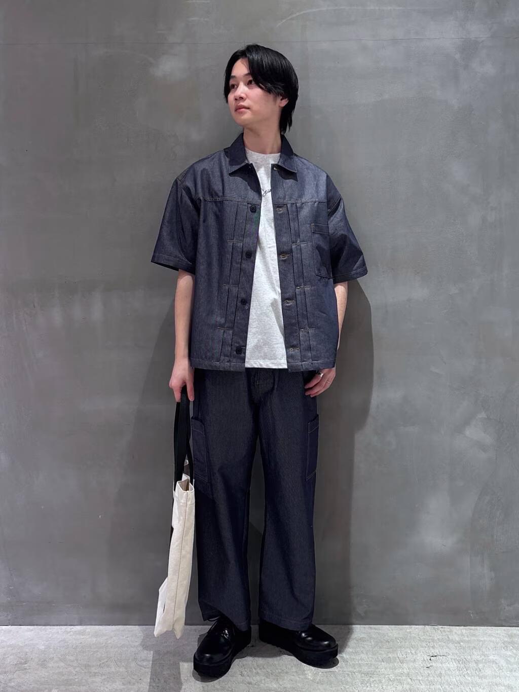 LAKOLEの【セットアップ可】CVCトラックシャツジャケットを使ったコーディネートを紹介します。｜Rakuten Fashion(楽天ファッション／旧楽天ブランドアベニュー)5405475