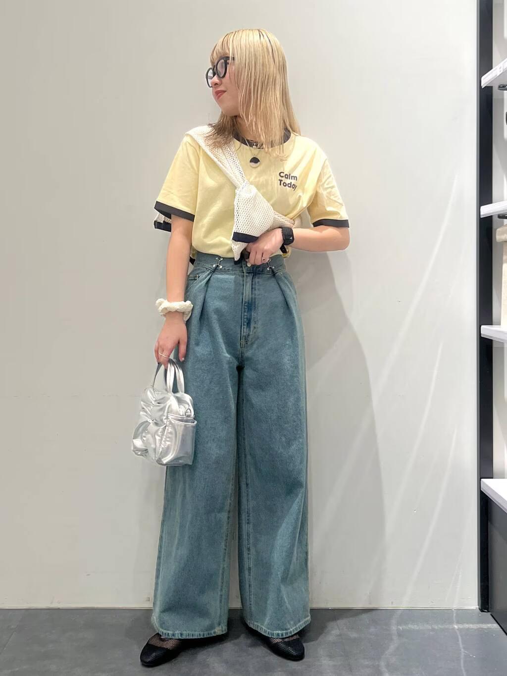 LAKOLEのラグランメッシュプルオーバー長袖を使ったコーディネートを紹介します。｜Rakuten Fashion(楽天ファッション／旧楽天ブランドアベニュー)5405495