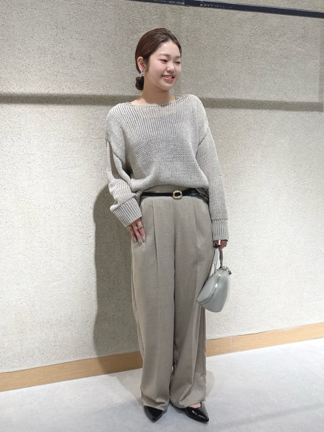 Vinの2WAYニットタンクトップを使ったコーディネートを紹介します。｜Rakuten Fashion(楽天ファッション／旧楽天ブランドアベニュー)5407586