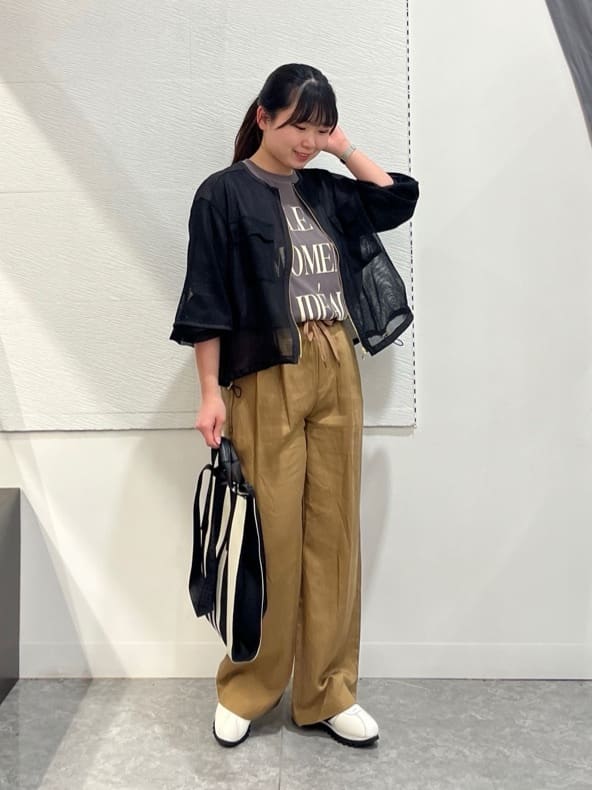 VinのメッセージプリントTシャツを使ったコーディネートを紹介します。｜Rakuten Fashion(楽天ファッション／旧楽天ブランドアベニュー)5413296