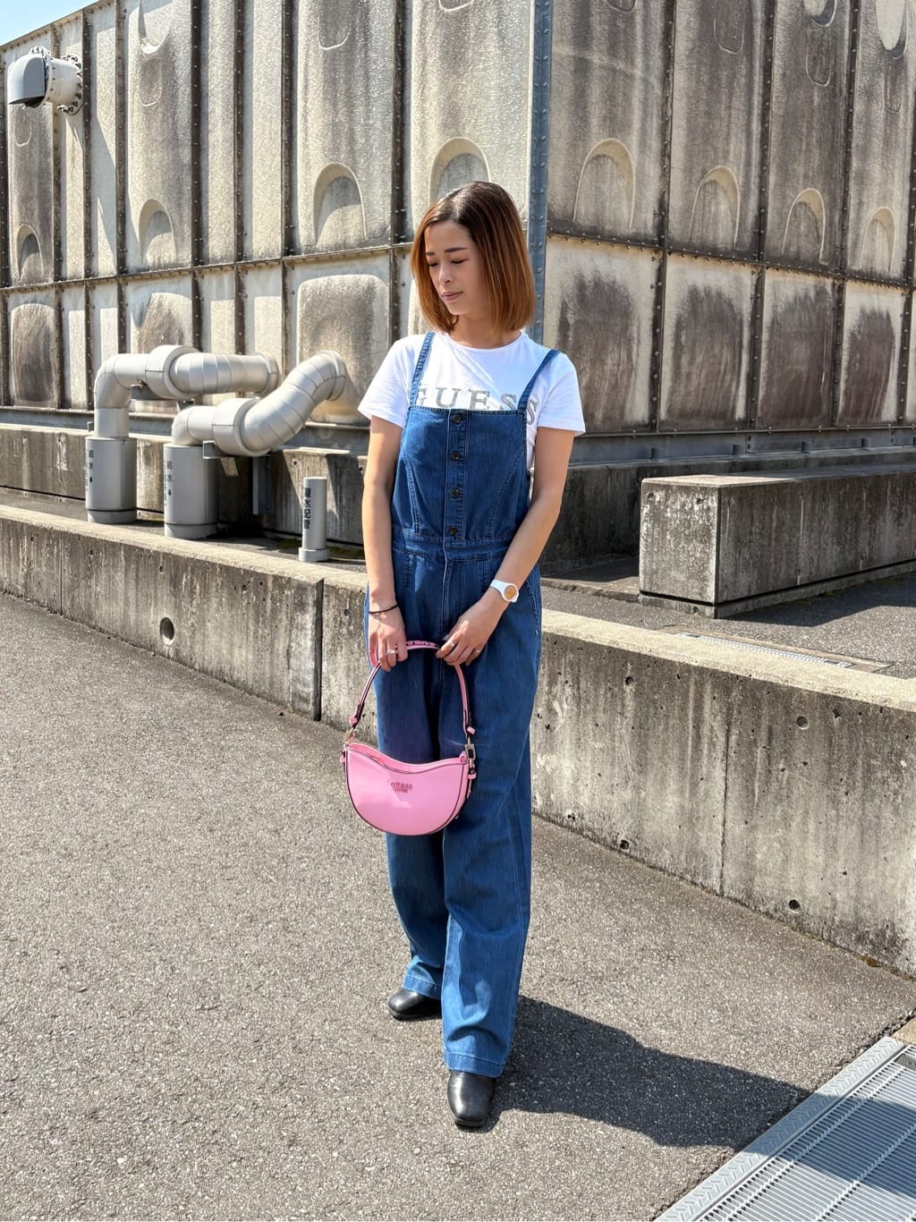GUESS | GUESS デニムパンツ (W)LADIES Denim Jumpsuit | Rakuten