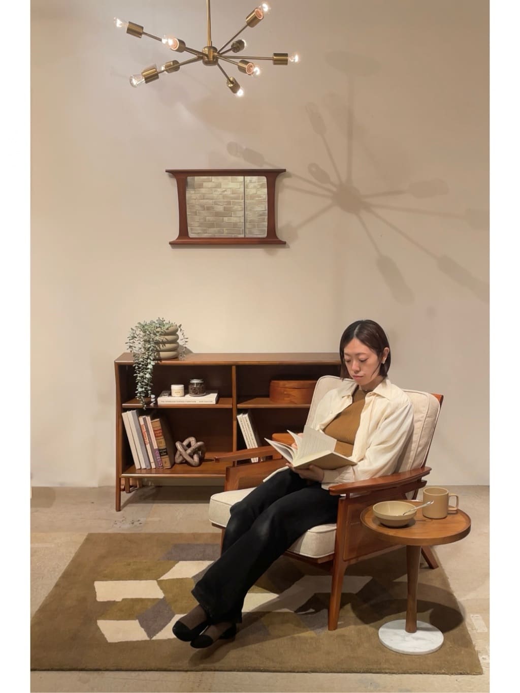 journal standard FurnitureのSHAKER OVAL BOX M シェーカーボックスを使ったコーディネートを紹介します。｜Rakuten Fashion(楽天ファッション／旧楽天ブランドアベニュー)5417844