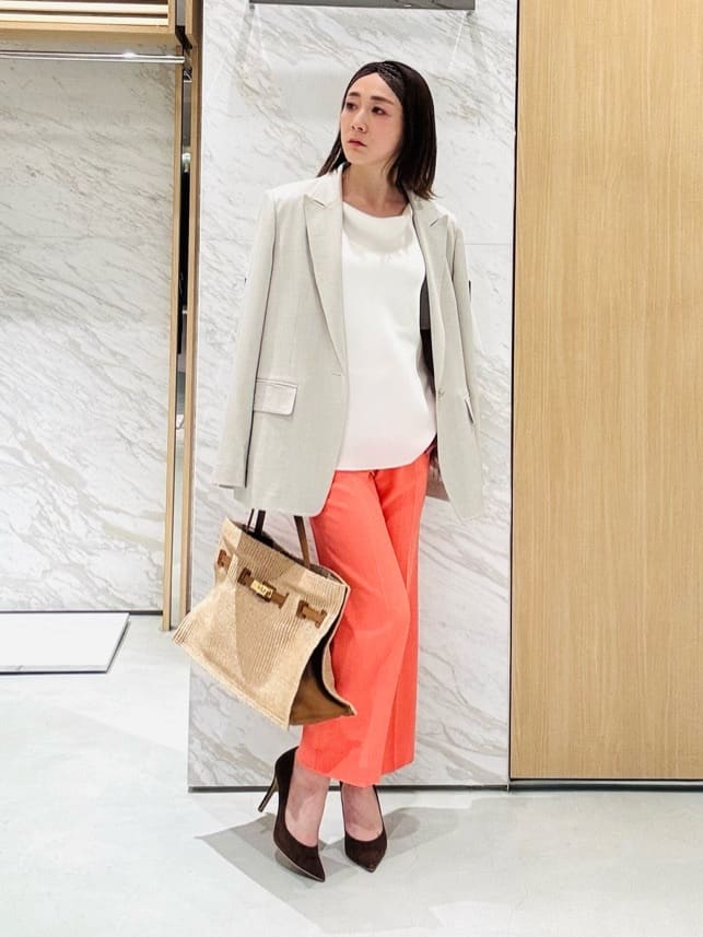 ANAYI | トリアセサテンドレープTブラウス | Rakuten Fashion(楽天