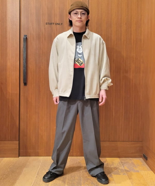 BEAMS HEARTのコード ロールキャップを使ったコーディネートを紹介します。｜Rakuten Fashion(楽天ファッション／旧楽天ブランドアベニュー)5421760