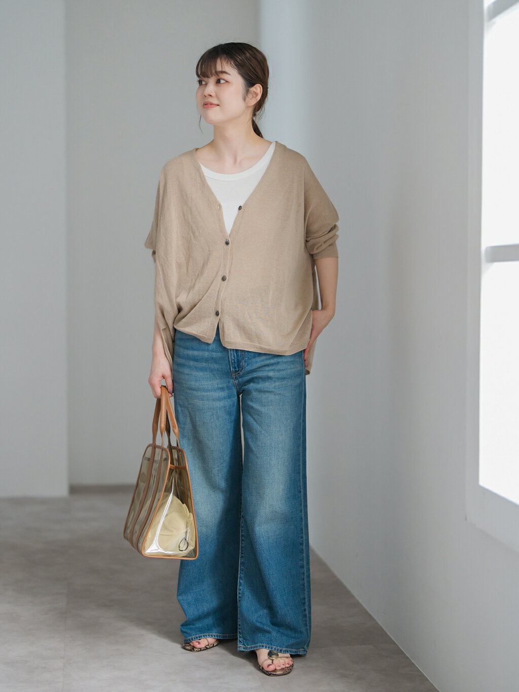 Spick & Span | ギマコットンオーバーサイズカーディガン | Rakuten