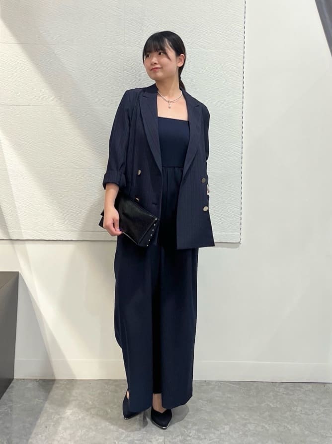 Vinのリブ切替オールインワンを使ったコーディネートを紹介します。｜Rakuten Fashion(楽天ファッション／旧楽天ブランドアベニュー)5426580