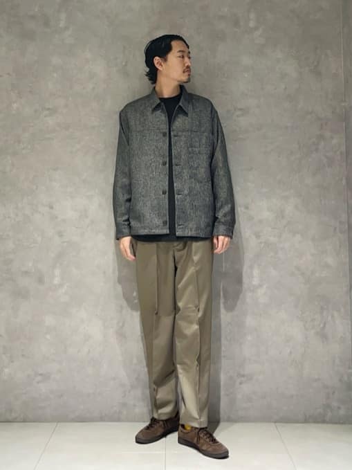 UNITED ARROWS green label relaxingのプリペラ シャツブルゾン