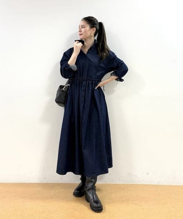 BEAMS HEARTのフリンジ ショルダーバッグ 25AW レディース オンオフ兼用 ポケット付き 合皮 ギフトを使ったコーディネートを紹介します。｜Rakuten Fashion(楽天ファッション／旧楽天ブランドアベニュー)5446007