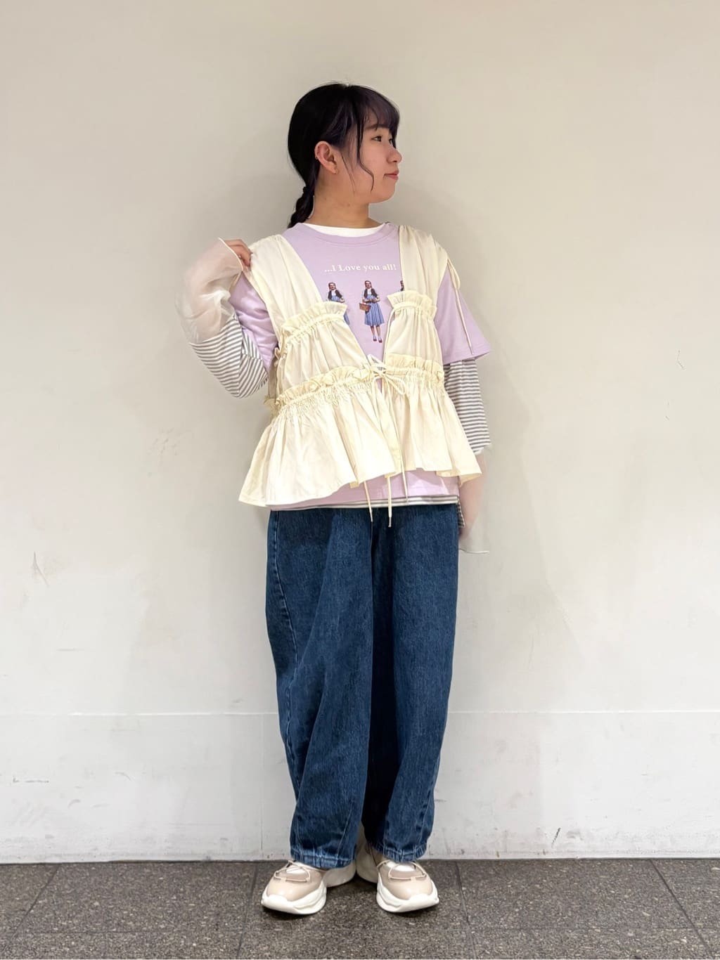 Samansa Mos2の【ゆべし*Samansa Mos2】インナー付キャミ
