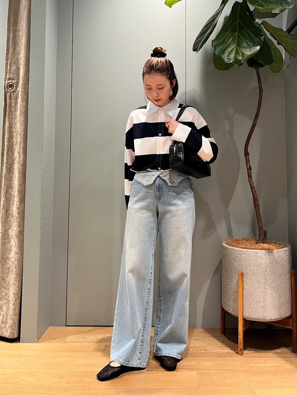 ＜ATTISESSION＞コットン ビッグ ラグビー シャツ UNITED ARROWS LTD. OUTLET | <ATTISESSION>コットン ビッグ ラグビー