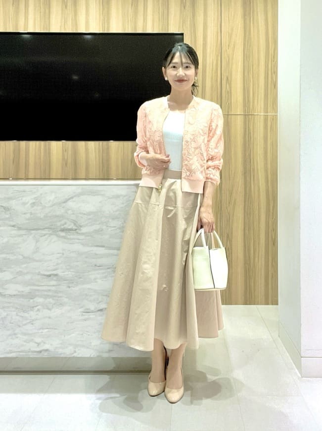 ANAYI | フルールジップブルゾン | Rakuten Fashion(楽天ファッション