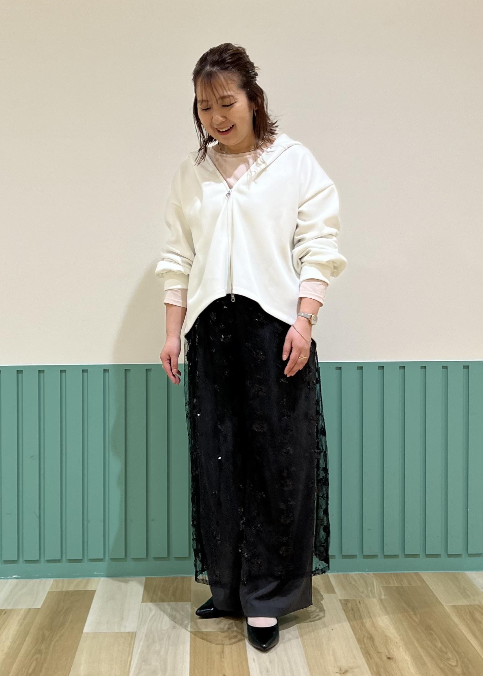 ROPE' PICNICの近赤外線防止/ダンボールWジップフーディーを使ったコーディネートを紹介します。｜Rakuten Fashion(楽天ファッション／旧楽天ブランドアベニュー)5462188
