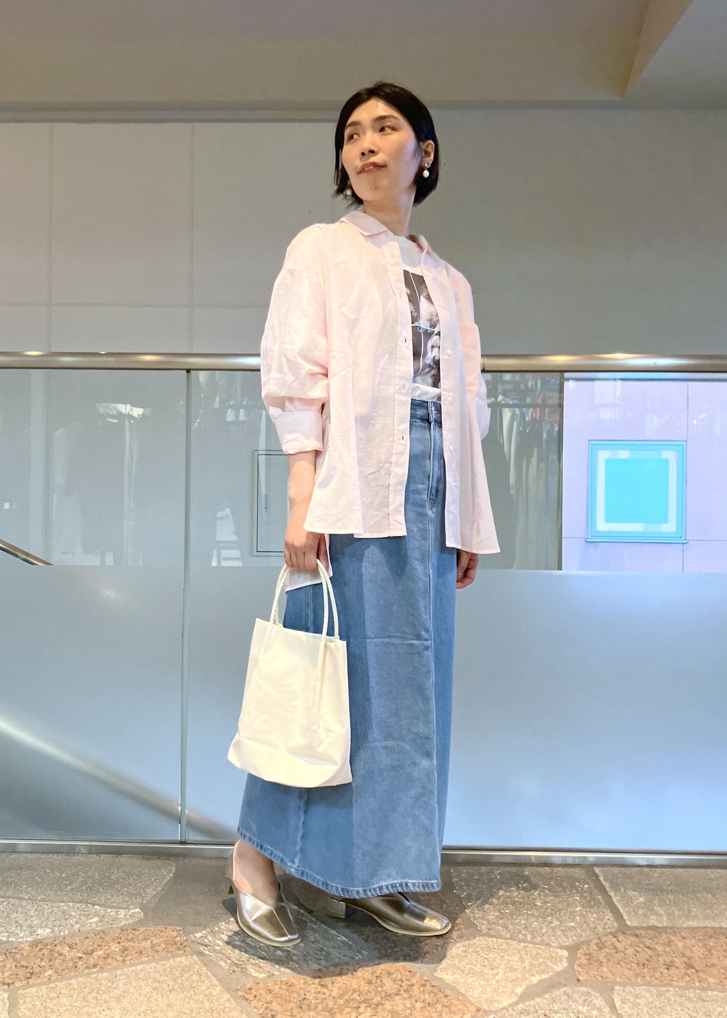 ROPE' PICNICの【接触冷感・通気性】お着軽シャツシリーズ/綿ボイルバックタックシャツを使ったコーディネートを紹介します。｜Rakuten Fashion(楽天ファッション／旧楽天ブランドアベニュー)5462457