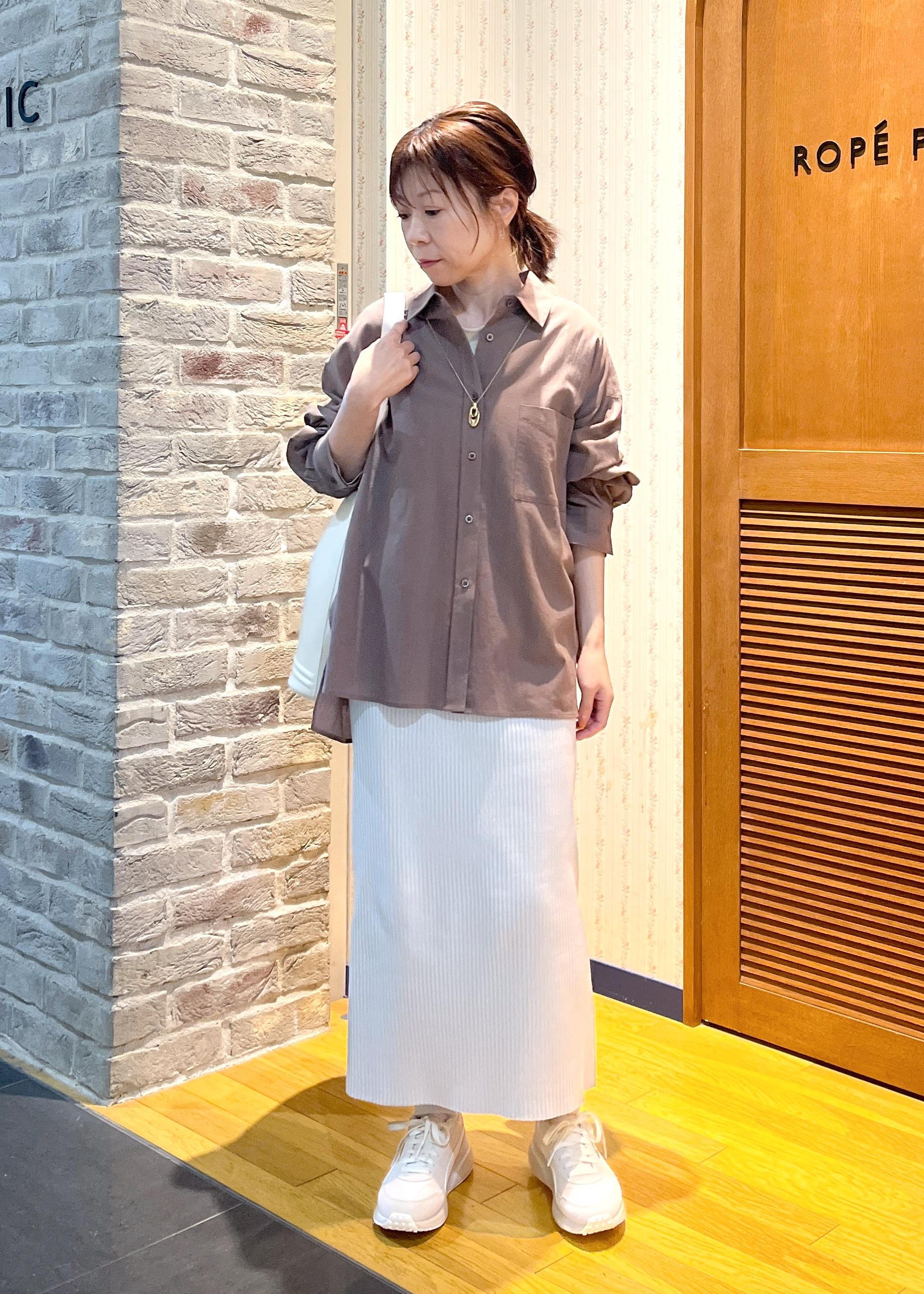ROPE' PICNICの【接触冷感・通気性】お着軽シャツシリーズ/綿ボイルバックタックシャツを使ったコーディネートを紹介します。｜Rakuten Fashion(楽天ファッション／旧楽天ブランドアベニュー)5462618