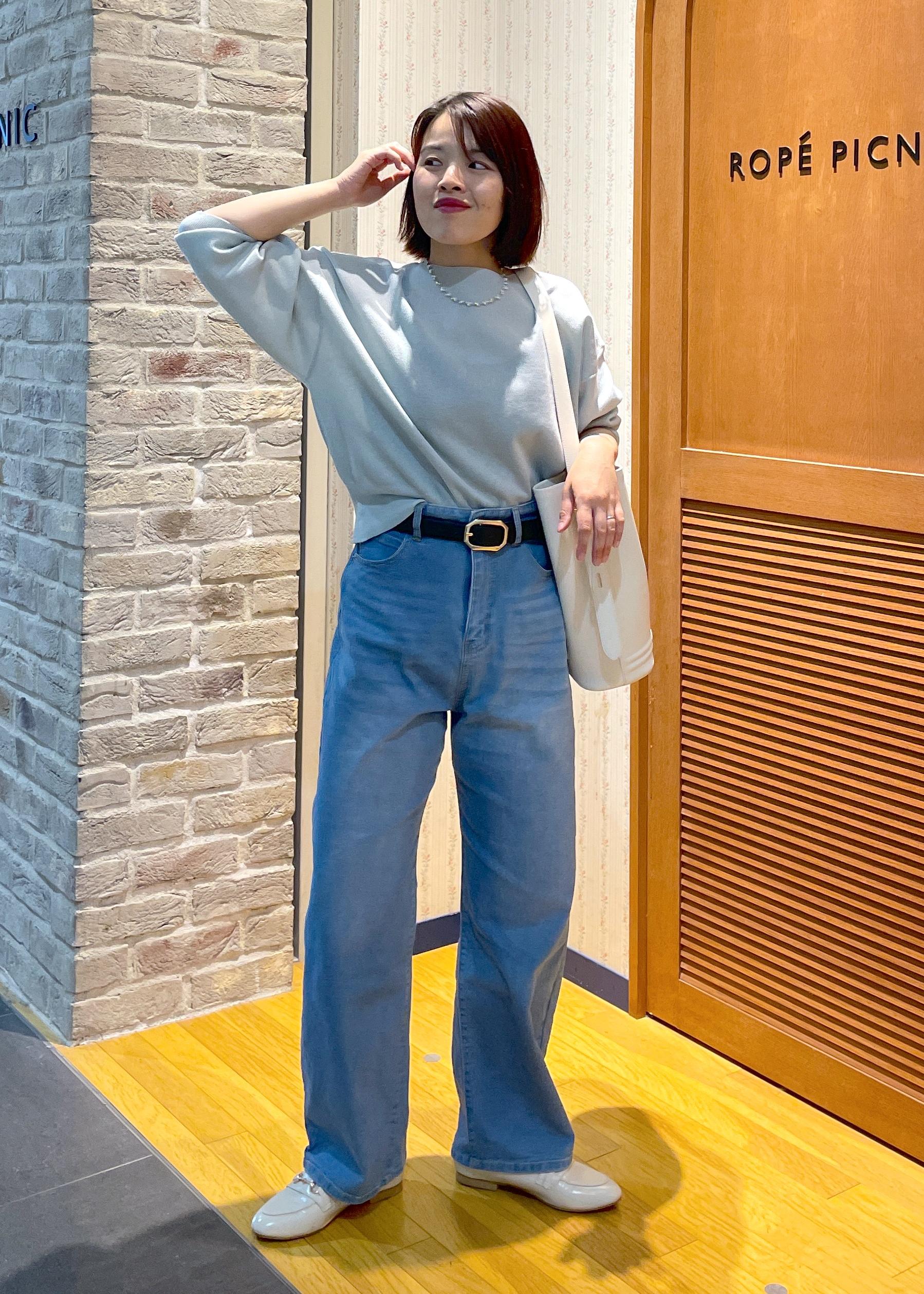 ROPE' PICNICのスポンジシアーニットプルオーバーを使ったコーディネートを紹介します。｜Rakuten Fashion(楽天ファッション／旧楽天ブランドアベニュー)5490125